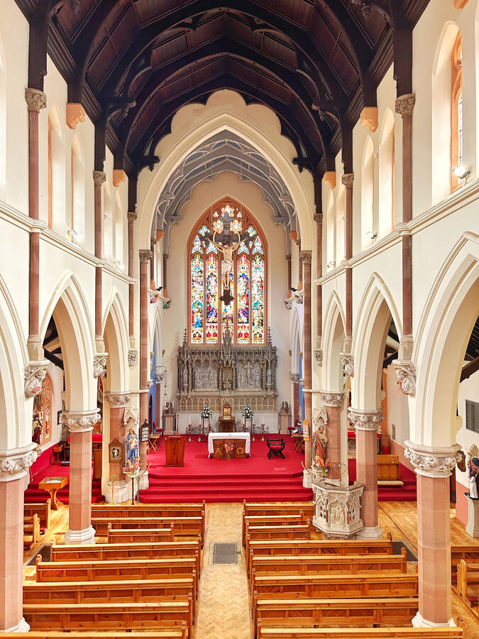 St Mary's interior St Mary's interior